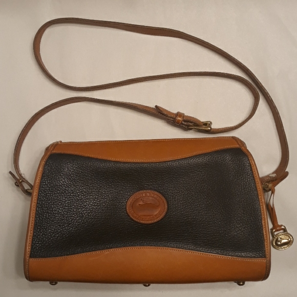 Dooney & Bourke Handbags - Dooney and Bourke Vintage Blue and Tan Purse